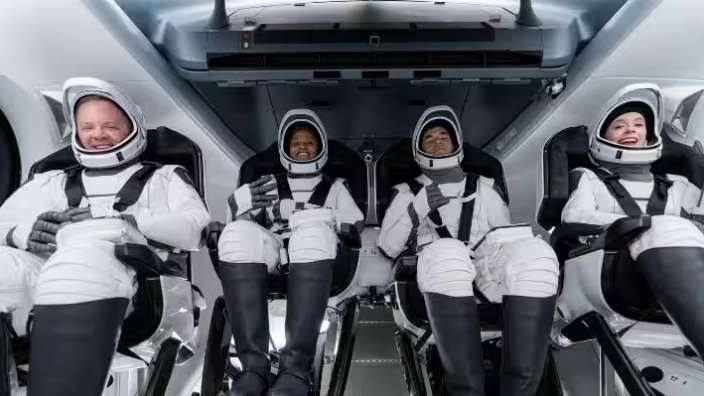 Tourists in space